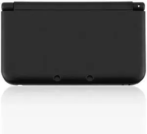 Fydun 3DS XL Case Replacement Kit - Hard Shell Case Cover - Black - Portable and Compact - Console Repair/Upgrade