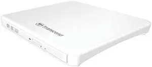 Transcend 8K Extra Slim Portable DVD Writer Optical Drive (TS8XDVDS-W)
