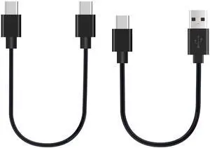USB-A to C & C to C Cable