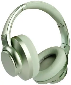 TUINYO Wireless Headphones - Noise Cancelling Over Ear Bluetooth Headphones with 60H Playtime, Deep Bass Hi-Fi Stereo Sound & Comfortable Earpads for Travel, Home and Office-Green