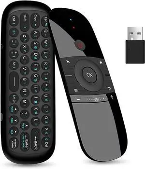 Meentek W1 Universal Air Remote Keyboard Mouse, 2.4GHz for Nvidia Shield, Android TV Box, PC, Smart TV, Projector, HTPC