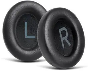GVOEARS Premium Replacement Earpads for Bose 700 Noise Cancelling Headphones (NC700), Ear Pads Cushions with Softer Sheepskin Leather, Memory Foam, Added Thickness Extra Durable Ear Cushions (Black)