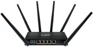 TravlFi JourneyXTR LTE RV WiFi Router | RV Internet with Multiple Networks, Pay As You Go and No Contracts | Internet for Motorhomes and Camper Trailers