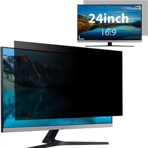 VBESTLIFE 24Inch Computer Screen Filter, 24 Inches for 16:9 Widescreen Computer Monitor, Removable Anti Blue Light Protector, Anti Scratch Screen Protective Film