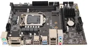 H310 LGA 1151 Micro ATX DDR4 8th 9th Gaming Motherboard, Support 32G, NVME, M.2, SATA 6Gb, USB 3.0, PCIE, DMI, DVI, VGA