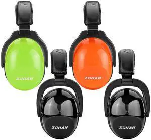 ZOHAN Kids Ear Protection 4 Pack,Kids Noise Canceling Headphone for Concerts, Monster Truck, Fireworks