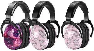 ZOHAN Kids Ear Protection 3 Pack(Nebula&Unicorn&Unicorn)