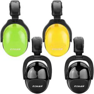 ZOHAN Kids Ear Protection 4 Pack,Kids Noise Canceling Headphone for Concerts, Monster Truck, Fireworks
