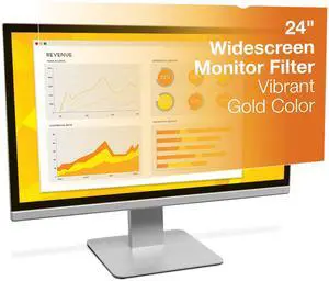 3M Gold Privacy Filter Gold, Glossy