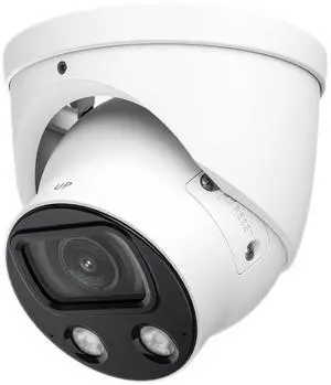 EmpireTech IPC-Color4K-T 4K Full-Color Ultra Low Light 8MP Smart AI Starlight Turret IP Camera 1/1.2" CMOS,Build-in Warm LED, Built-in Mic,SMD 3.0,PoE and ePoE,IPC-Color4K-T 2.8mm White