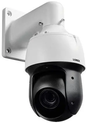 Lorex Weatherproof Indoor/Outdoor Add-On Metal Security Camera, 1 x Pan-Tilt-Zoom (PTZ) Camera with 1080p HD Video | Color & IR Night Vision | Powerful 25x Optical Zoom (Requires Recorder)