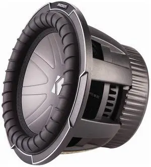 Kicker CompQ10 Q-Class 10-Inch (25cm) Subwoofer, Dual Voice Coil 2-Ohm
