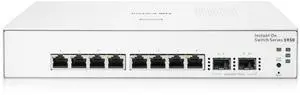 HPE Networking Instant On Switch Series 1930 8-Port Gb Smart-Managed Layer 2+ Ethernet Switch | 8X 1G | 2X SFP | US Cord (JL680A#ABA)