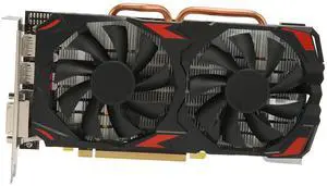 ASHATA Graphics Card, 8GB GDDR5 256 Bit Desktop Graphics Card, PCI Express 3.0 Gaming Graphics Card, Cooling Fans Graphics Card for Desktop Computer