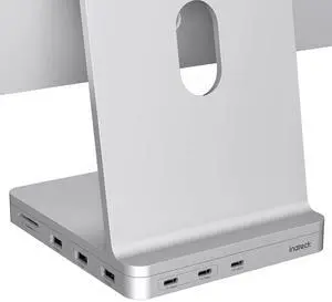 Inateck USB C Hub for iMac, Docking Station Compatible with iMac 24 Inch 2021/2023, USB 3.2 Gen 2, 8-in-1 Aluminium USB Hub with NVMe SSD Enclosure, USB C 10 Gbps and SD/TF Card Reader, DK2001