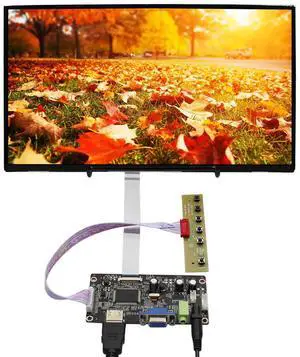 VSDISPLAY 13.3" 13.3 Inch 1920X1080 IPS LCD Screen VS133GF-B001 with VGA Controller Board Kit