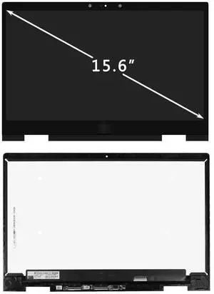 FirstLCD ISP LCD Display Touch Screen Replacement fit Pen Touch for HP Envy X360 15M-BP111DX 15M-BP112DX 15M-BP011DX 15M-BP012DX 15M-BQ021DX 15M-BQ121DX 925736-001 15-bq175nr 15-bq075nr 15-bq051nr FHD