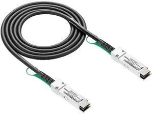 10Gtek 40G QSFP+ DAC Cable - 40GBASE-CR4 Passive Direct Attach Copper Twinax QSFP Cable for Arista CAB-Q-Q-5M Devices, 5-Meter(16.5ft)