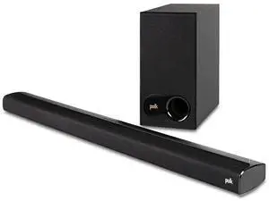 Polk Audio Signa S2 Sound Bar & Wireless Subwoofer  Exclusive VoiceAdjust Technology, Ultra-Slim Design, Works with 4K & HD TVs, HDMI & Optical, Bluetooth, Wireless Streaming
