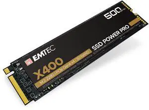Emtec 500GB X400 Power Pro M.2 2280 PCIe Gen 4.0 x4 Internal Solid State Drive (SSD) ECSSD500GX400
