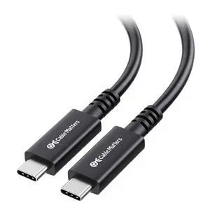 Cable Matters 20Gbps Active USB4 Cable 16.4 ft / 5m, Supports Up to [4K@60Hz Video, 60W Charging, 20Gbps Data Transfer] Compatible with Thunderbolt 4, USB C for VR Headset, MacBook, XPS, Surface Pro