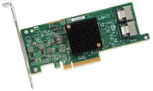 LSI Logic Controller Card LSI00301 SAS 9207-8i 8Port Internal SAS/SATA 6Gb/s PCI Express Single