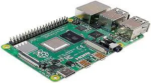 Raspberry Pi 4 Model B 2019 Quad Core 64 Bit WiFi Bluetooth (4GB)