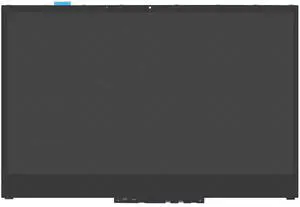 LCDOLED Replacement 15.6 inches UHD 4K IPS LCD Panel Touch Screen Digitizer Assembly Bezel with Touch Control Board for Lenovo Yoga 730-15 730-15IKB 730-15IWL 81CU 81JS (3840x2160-40Pin Connector)