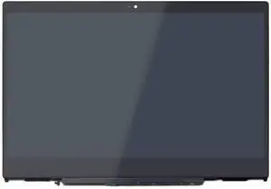 LCDOLED Replacement 14 inches HD LCD Panel Touch Screen Assembly Bezel with Board for HP Pavilion x360 14m-cd0000 14-cd0011nr 14m-cd0001dx 14m-cd0003dx 14m-cd0005dx 14m-cd0006dx (1366x768 Resolution)
