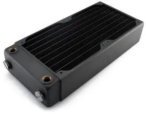 XSPC RX240 Radiator V3, 120mm x 2, Dual Fan, Black