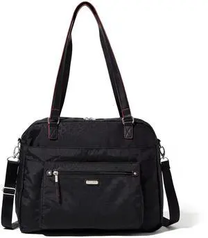 Overnight Expandable Laptop Tote - 16.5"x13.5" Lightweight Weekender Carry-on Travel Bag for Women