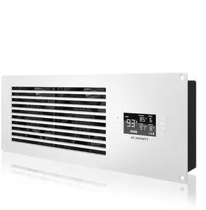 AC Infinity AIRFRAME T7-N White, High-Airflow Cooling Fan System 17", Intake Airflow, for AV Equipment Rooms, Closets, and Enclosures