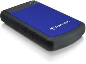 Transcend 4TB External Hard Drive, for PS4/PC/Mac/Desktop/Laptop/Xbox One/Xbox 360, USB3.1Gen1 (5Gbps) Type-A Portable HDD, One Touch Auto-Backup, Shock Resistant, Three-Stage Shock Protection System