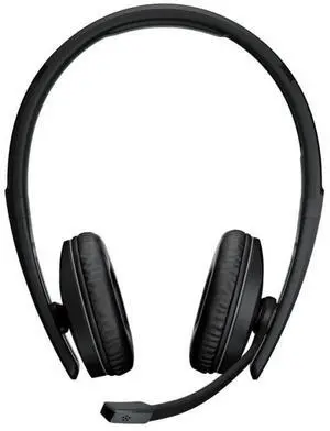 EPOS Adapt 260 - Dual Sided Headset, Wireless, Dual-Connectivity Bluetooth, USB-A Dongle Included, UC Optimized and Microsoft Teams Certified, Black