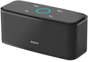 DOSS SoundBox Pro Bluetooth Speaker Black Bundle SoundBox Touch Bluetooth Speaker Black