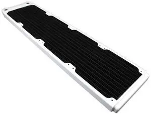 XSPC TX480 Ultra Thin Radiator, 120mm x 4, Quad Fan, White