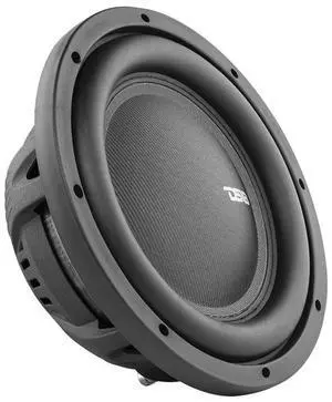 DS18 IXS10.4S Shallow Car Subwoofer - 10" 1200W MAX Power, 600W RMS, Single Voice Coil, 4 Ohms Impedance (1 Speaker)