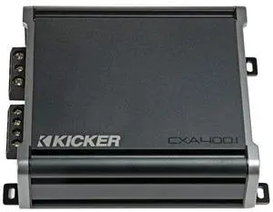 Kicker 46CXA4001 CXA4001-400-Watt Mono Class D Subwoofer Amp