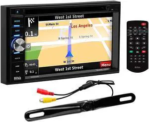 BOSS Audio Systems Elite BN965BLC Car GPS Navigation DVD Player - Double Din, Bluetooth Audio and Calling, 6.5 Inch LCD Touchscreen Monitor, MP3/CD/DVD/USB/SD, Aux-in, AM/FM Radio Receiver