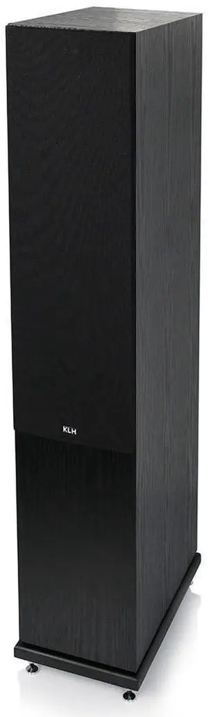 KLH Concord Floorstanding Speaker, Black Oak