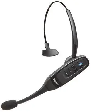BlueParrott C400-XT Mono Bluetooth Wireless Headphones 96% Noise Canceling Trucker Headset with Mic, Convertible Over Head to Behind Neck Style with 300 ft. Wireless Range, 24 hrs. Talk Time, Black