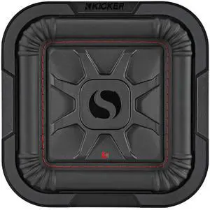 Kicker 46L7T82 L7T L7-Thin 8-Inch (20cm) Subwoofer, Dual Voice Coil, 2-Ohm, 350 Watt