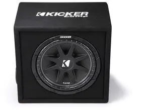 Kicker 43VC124 Comp 12-inch Subwoofer in Ported Enclosure, 4-Ohm