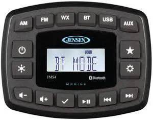 JENSEN JMS4RTL Stereo w/AM/FM/BT - Single Zone