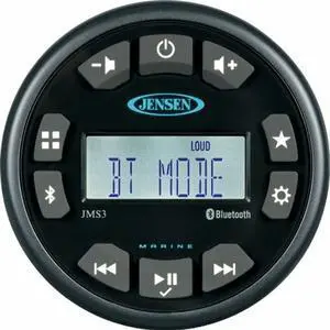 JENSEN JMS3RTL Stereo w/AM/FM/BT - Single Zone