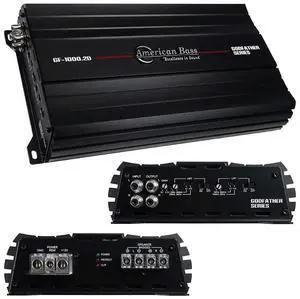 American Bass GF10002D Godfather 2ch Amplifier 1240 Watts Rms