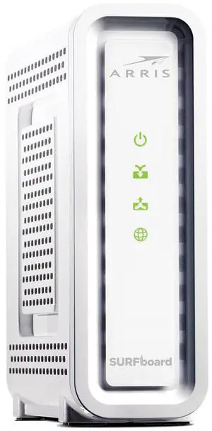ARRIS (SB8200) - Cable Modem - Fast DOCSIS 3.1 32x8 Gigabit Cable Modem , Approved for Comcast Xfinity, Cox, Charter Spectrum, & more | 1 Gbps Max Internet Speed, 4 OFDM Channels - (No Built-in Wifi)