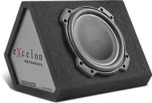 Kenwood Excelon P-XRW1002WB 10" Oversized Subwoofer with Sealed Wedge-Style Enclosure