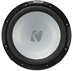 Kicker KMF12 12-inch (30cm) Weather-Proof Subwoofer for Freeair Applications 4-Ohm