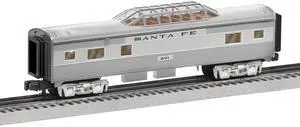 Lionel Santa Fe Vista Dome #501 O Gauge Model Train Car